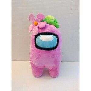 Toikido Among Us 11" Plush Yume with Flower